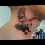 photo Golden Eagle tattoo 12.07.2019 №064 - example of drawing tattoo eagle - tattoovalue.net