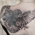 photo Golden Eagle tattoo 12.07.2019 №067 - example of drawing tattoo eagle - tattoovalue.net