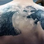photo Golden Eagle tattoo 12.07.2019 №080 - example of drawing tattoo eagle - tattoovalue.net
