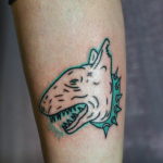 Foto Bullterrier Tattoo Beispiel 11.08.2019 №031 - Tattoo Bullterrier Beispiel - tattoovalue.net