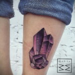 crystal leg tattoo 30.09.2019 №008 -crystal tattoo- tattoovalue.net