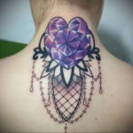 crystal neck tattoo 30.09.2019 №003 -crystal tattoo- tattoovalue.net