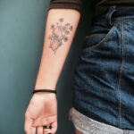 crystal tattoo on the arm 30.09.2019 №046 -crystal tattoo- tattoovalue.net