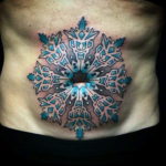 crystal tattoo on the stomach 30.09.2019 №004 -crystal tattoo- tattoovalue.net
