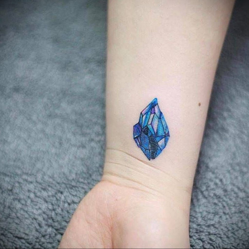 crystal tattoo small 30.09.2019 №007 -crystal tattoo- tattoovalue.net