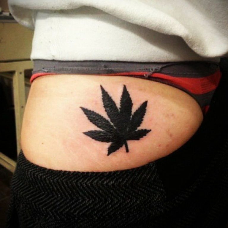 The meaning of tattoo hemp (marijuana): features and options for ...