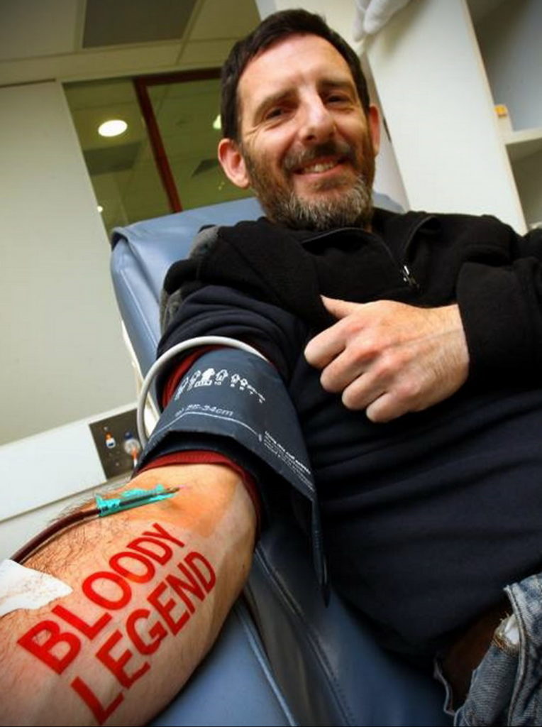 Photo blood donor tattoo 22.10.2019 №010 blood donor tattoo