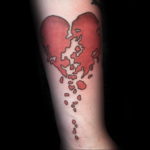 Photo blood drop tattoo 22.10.2019 №017 - blood drop tattoo - tattoovalue.net