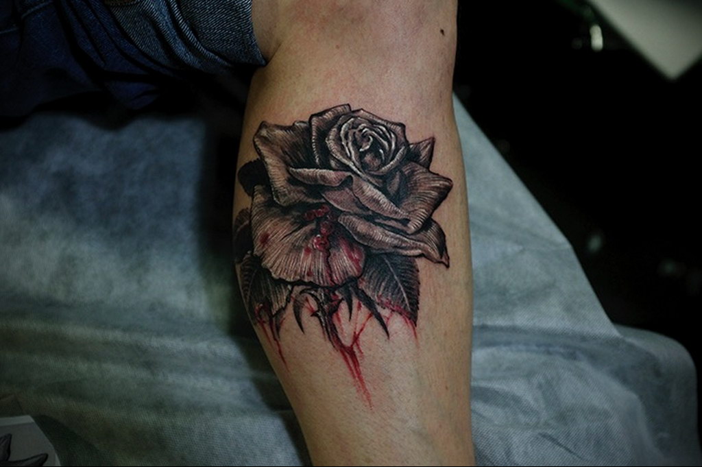 Red And Black Rose Mens Arm Tattoos  Traditional rose tattoos Rose tattoos  for men Black rose tattoo meaning