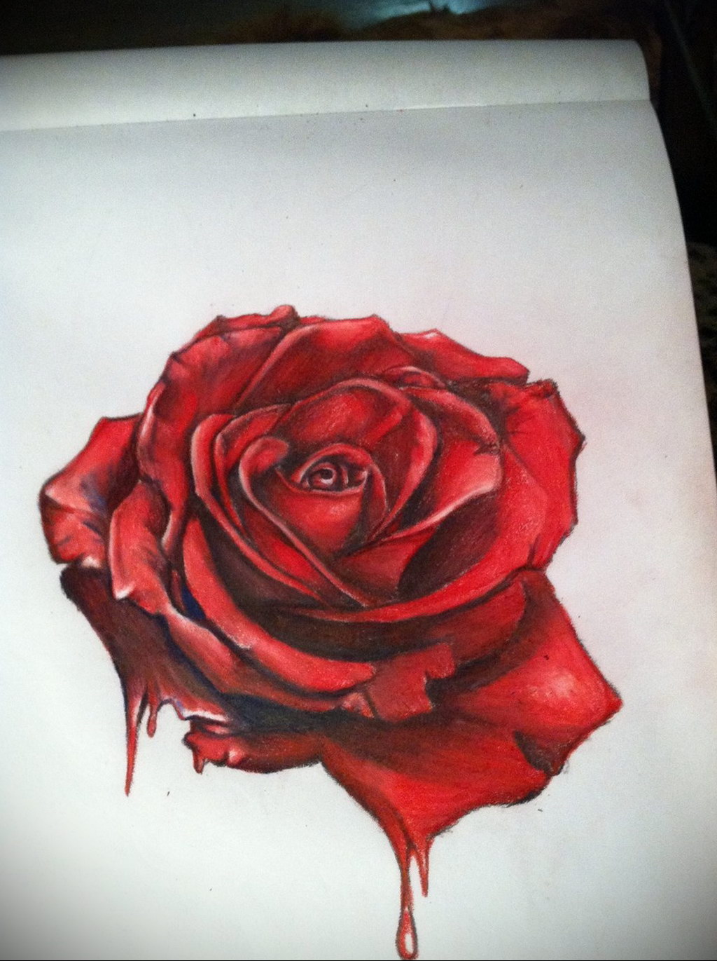 How To Draw A Rose Tattoo Design Step by Step Drawing Guide by Dawn   DragoArt
