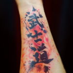 Photo blood tattoo example 22.10.2019 №004 - blood tattoo - tattoovalue.net