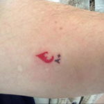 Photo blood type tattoo 22.10.2019 №021 - blood type tattoo - tattoovalue.net