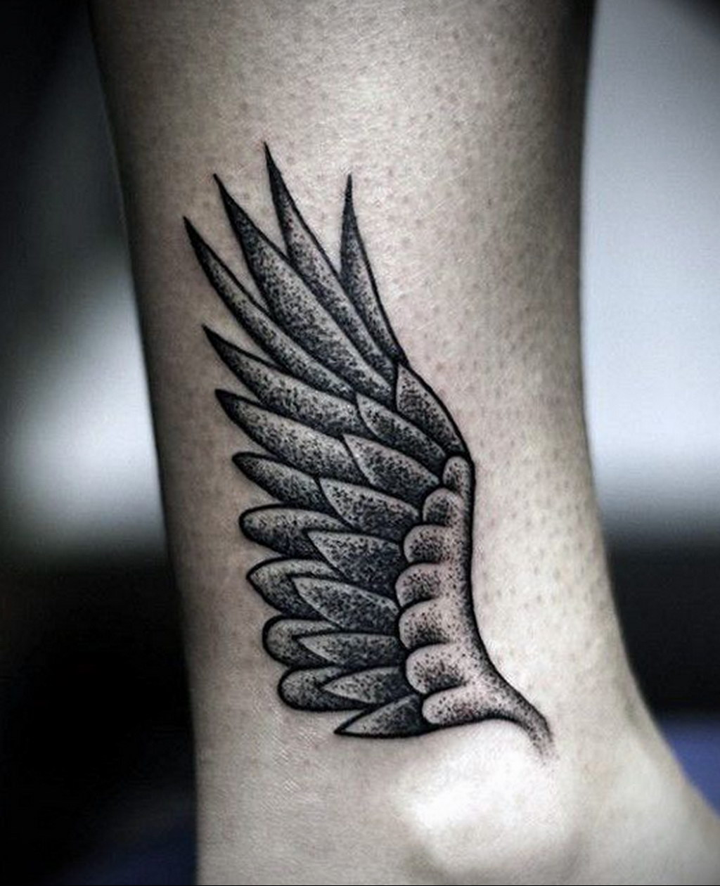 Ankle Tattoos for Men  Wings tattoo Wing tattoo designs Ankle tattoo men