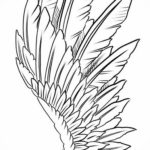 Photo example drawing of a tattoo with Hermes wings 07.10.2019 №035 -tattoo- tattoovalue.net