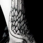 Photo example drawing of a tattoo with Hermes wings 07.10.2019 №103 -tattoo- tattoovalue.net