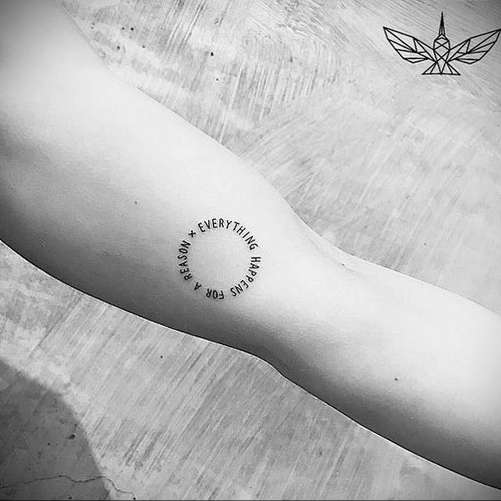 arm circle tattoo  №102 -circle tattoo -  