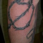 barbed wire tattoo 01.02.2020 №052 -barbed wire tattoo- tattoovalue.net