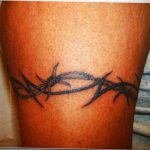 barbed wire tattoo 01.02.2020 №105 -barbed wire tattoo- tattoovalue.net