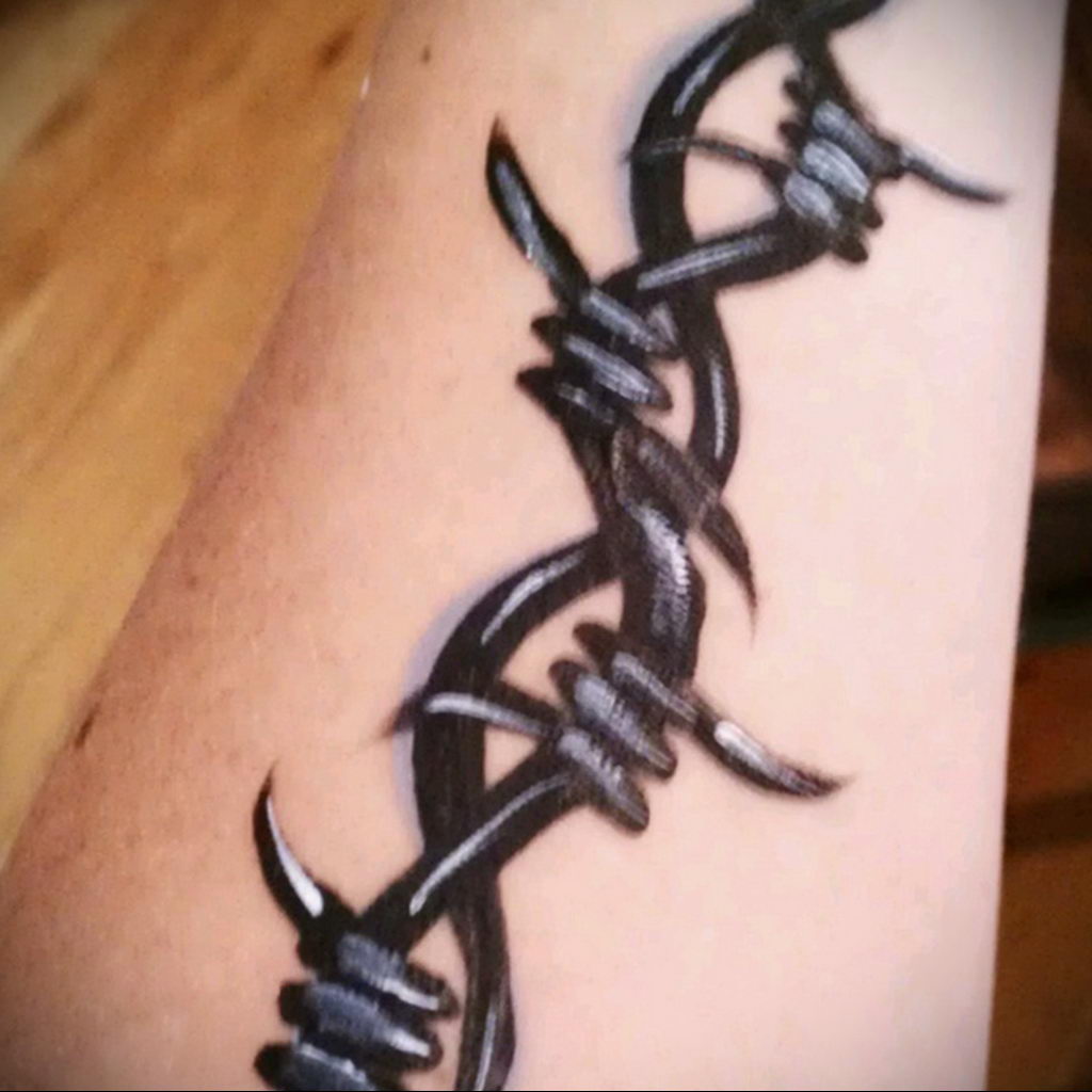 Shading a Heart and Banner With Barbed Wire Tattoo Design  YouTube