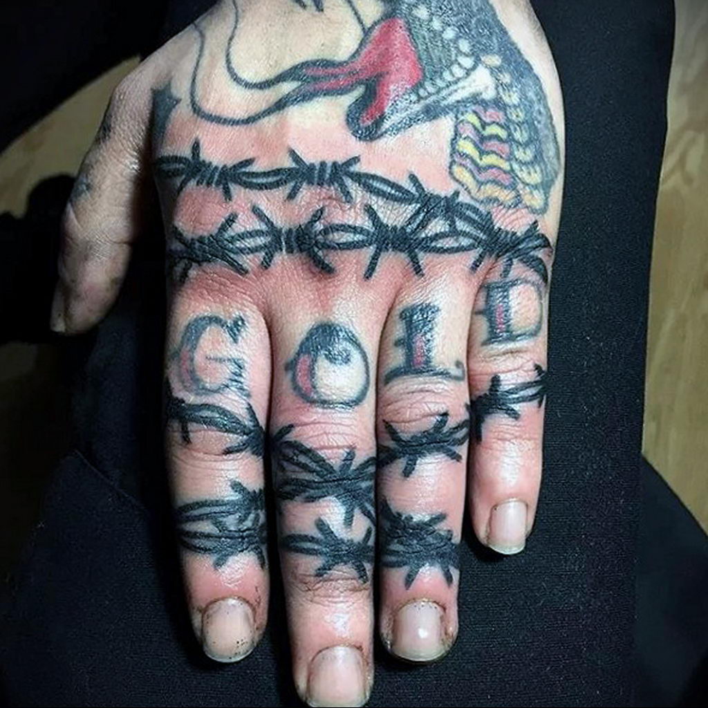 Barbed Wire Tattoo Meaning  neartattoos