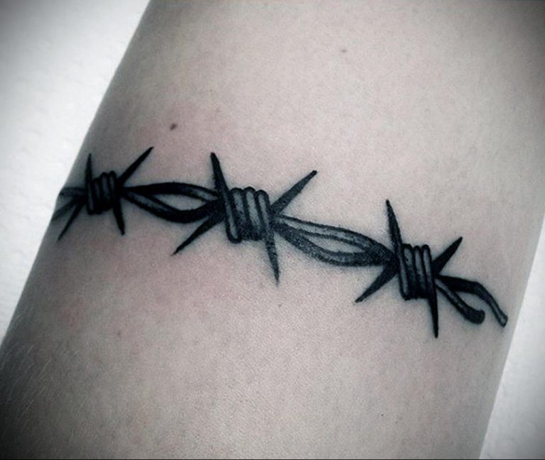 barbed wire tattoo 01.02.2020 № 159 -barbed wire tattoo- tattoovalue.net.