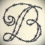barbed wire tattoo 01.02.2020 №004 -barbed wire tattoo- tattoovalue.net