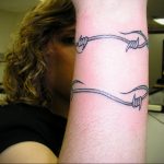 barbed wire tattoo 01.02.2020 №035 -barbed wire tattoo- tattoovalue.net
