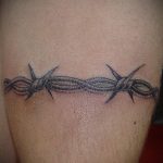 barbed wire tattoo 01.02.2020 №042 -barbed wire tattoo- tattoovalue.net