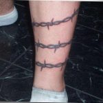 barbed wire tattoo 01.02.2020 №089 -barbed wire tattoo- tattoovalue.net