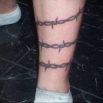 barbed wire tattoo 01.02.2020 №095 -barbed wire tattoo- tattoovalue.net