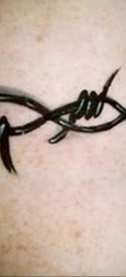 barbed wire tattoo 01.02.2020 №123 -barbed wire tattoo- tattoovalue.net