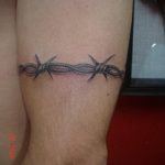 barbed wire tattoo 01.02.2020 №139 -barbed wire tattoo- tattoovalue.net