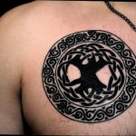 black circle tattoo 07.01.2020 №024 -circle tattoo- tattoovalue.net