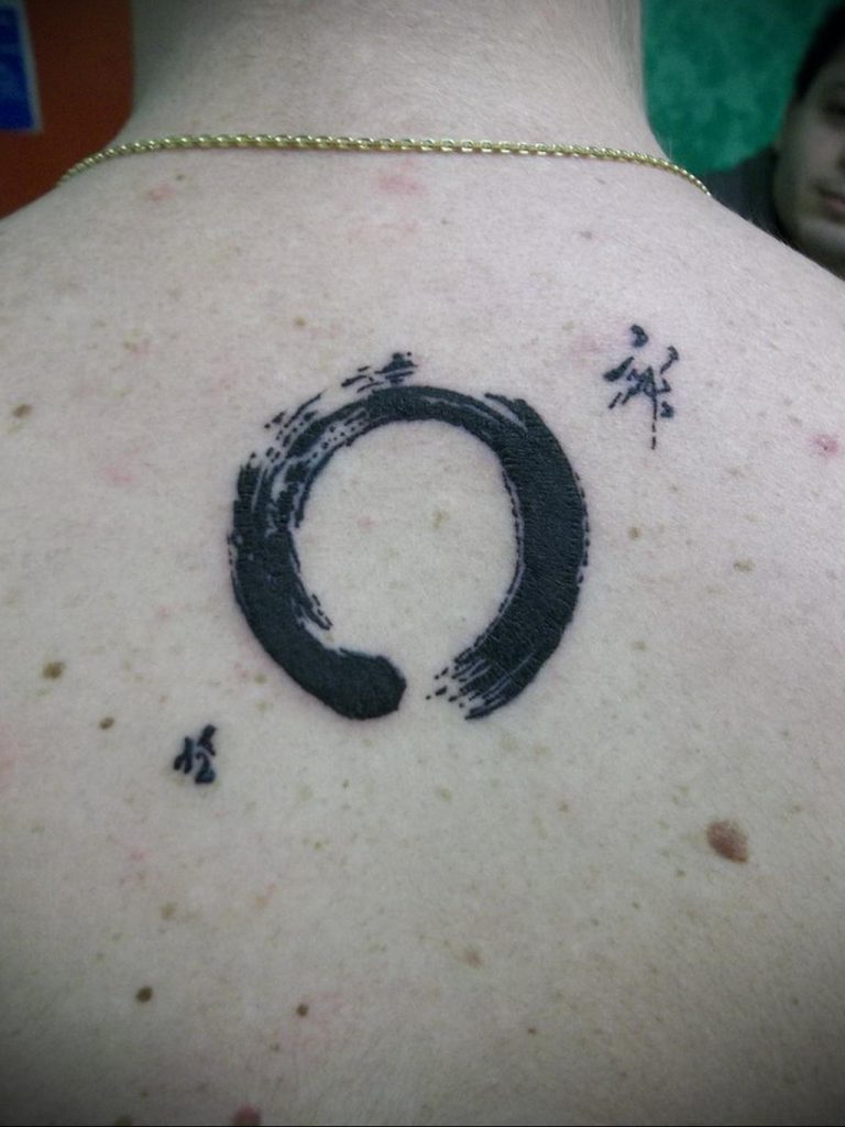 black circle tattoo 07.01.2020 №042 -circle tattoo- tattoovalue.net