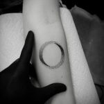 black circle tattoo 07.01.2020 №062 -circle tattoo- tattoovalue.net