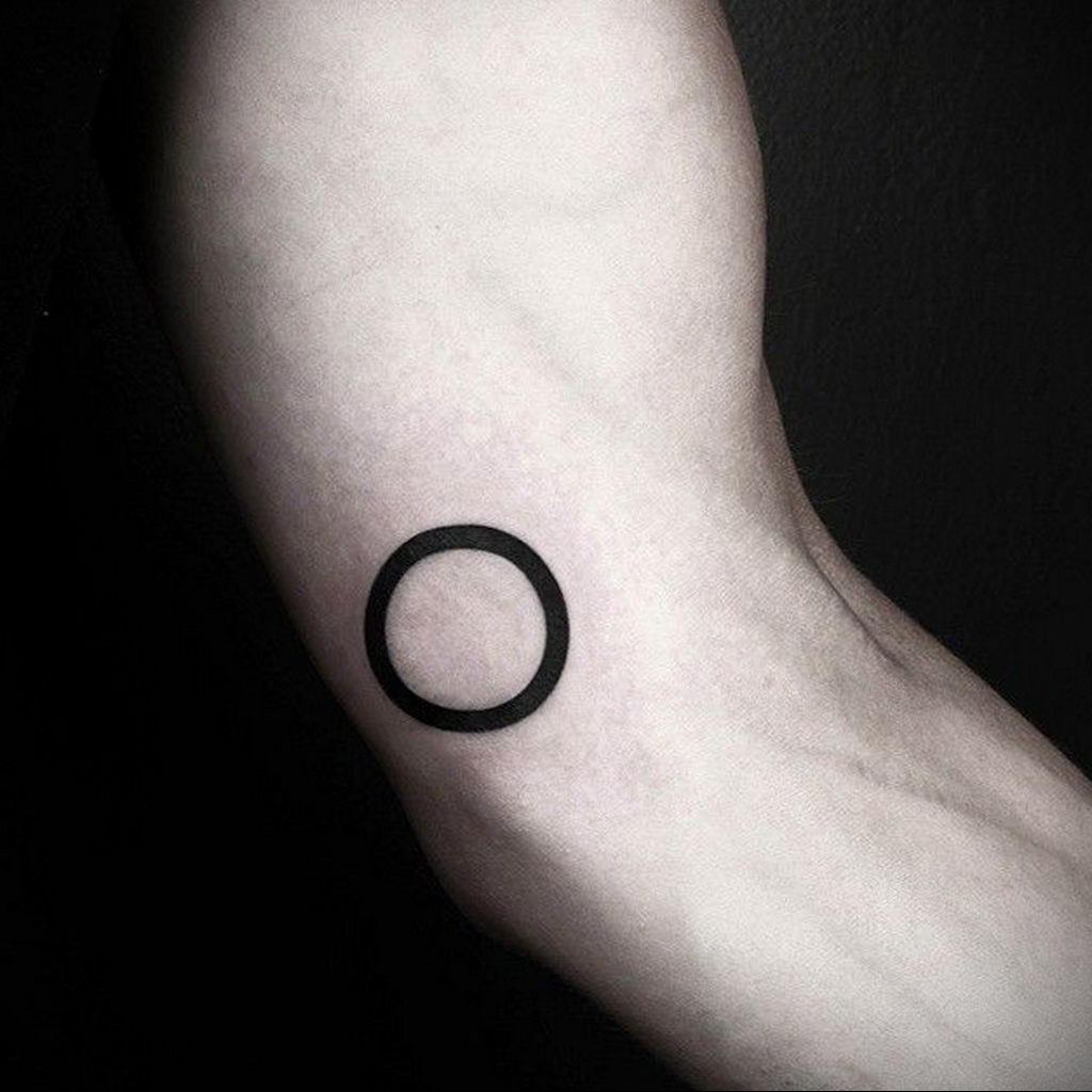 black circle tattoo 07.01.2020 №066 -circle tattoo- tattoovalue.net