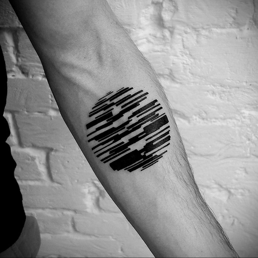black circle tattoo 07.01.2020 №085 -circle tattoo- tattoovalue.net