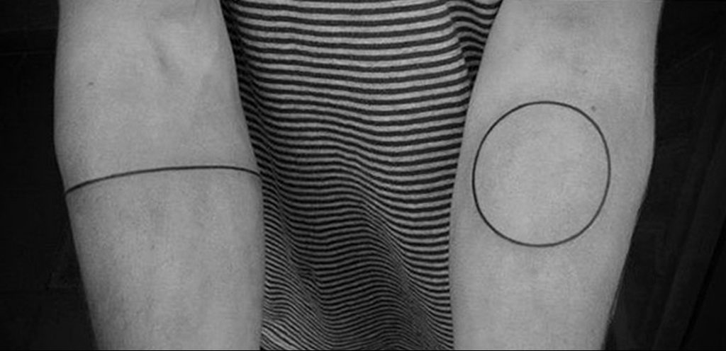 black circle tattoo 07.01.2020 №087 -circle tattoo- tattoovalue.net