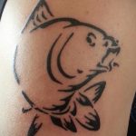 carp tattoo 06.01.2020 №011 -tattoo fish- tattoovalue.net