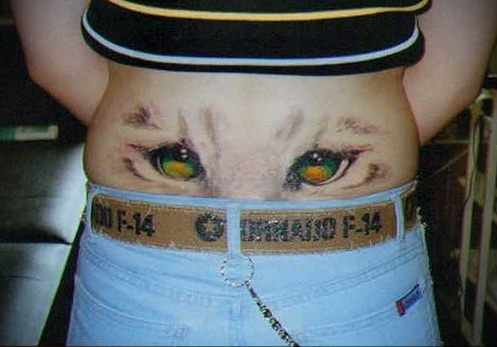 cat eye tattoo 03.12.2019 №009 -cat tattoo- tattoovalue.net