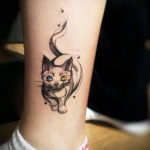 cat tattoo for girls 03.12.2019 №005 -cat tattoo- tattoovalue.net