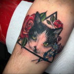 cat tattoo for girls 03.12.2019 №024 -cat tattoo- tattoovalue.net