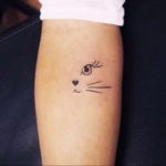 cat tattoo on the wrist 03.12.2019 №003 -cat tattoo- tattoovalue.net