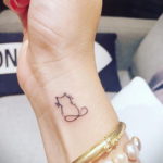 cat tattoo on the wrist 03.12.2019 №005 -cat tattoo- tattoovalue.net