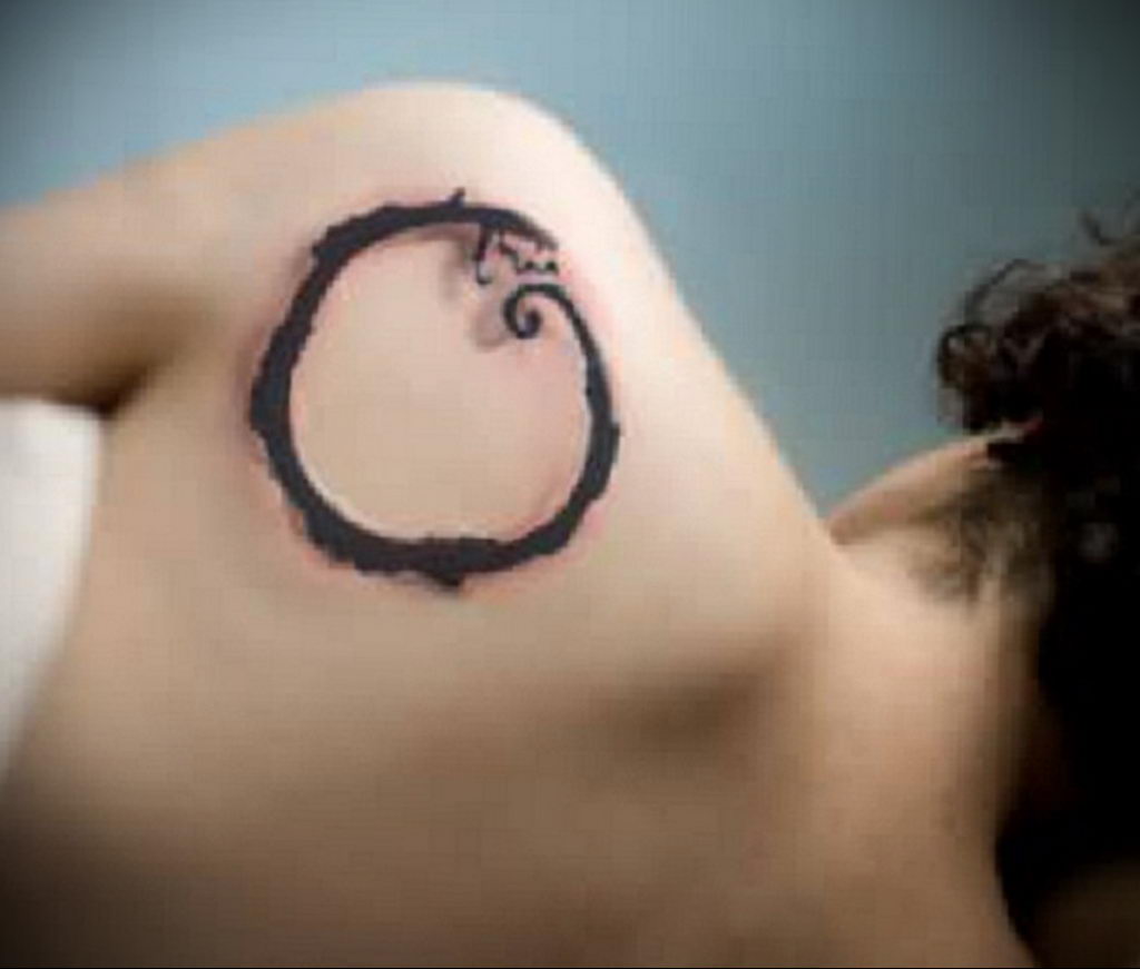 circle back tattoo 07.01.2020 №041 -circle tattoo- tattoovalue.net