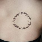 circle back tattoo 07.01.2020 №106 -circle tattoo- tattoovalue.net