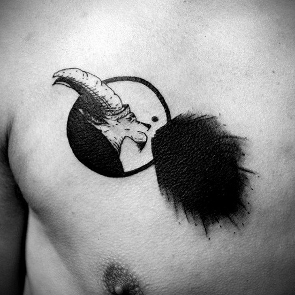 circle chest tattoo 07.01.2020 №098 -circle tattoo- tattoovalue.net