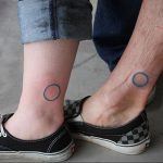 circle leg tattoo 07.01.2020 №028 -circle tattoo- tattoovalue.net