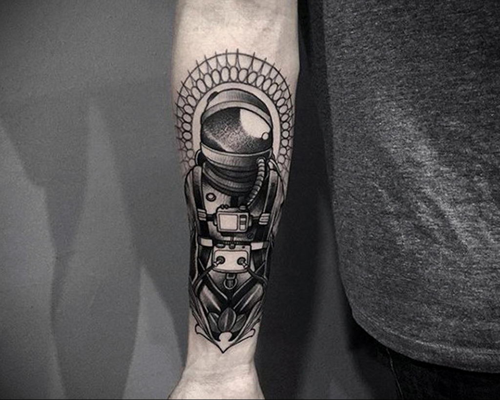 Astronaut Tattoo