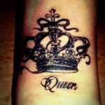 crown brush tattoo 08.12.2019 №013 -tattoo crown- tattoovalue.net